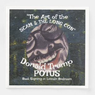 DHS FBI CBP USA AMERIKA FLAGGE PATRIOTISCH POLITIS SERVIETTE