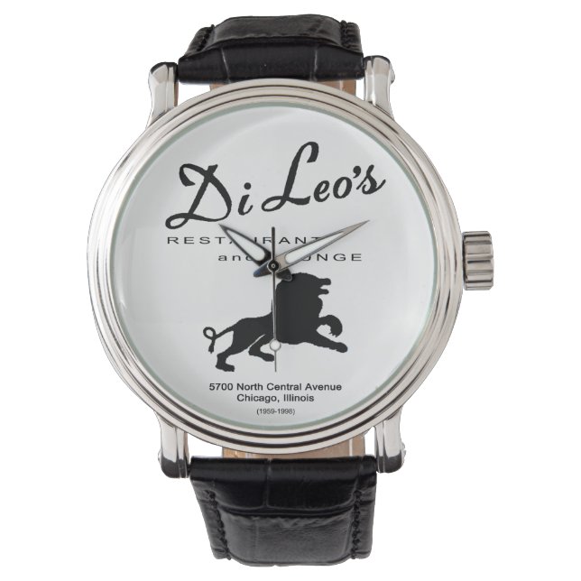Di Leo's Restaurant, Chicago, IL Armbanduhr (Vorderseite)