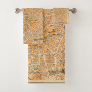 Di Milan - carte de Pianta de Milan, Italie