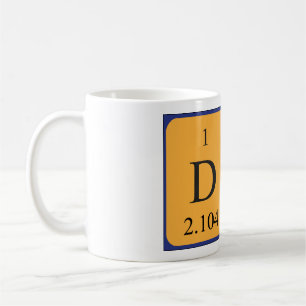 Di nom de table périodique mug 2