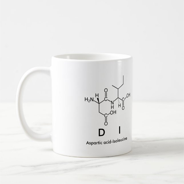 Di peptide nom mug (Gauche)