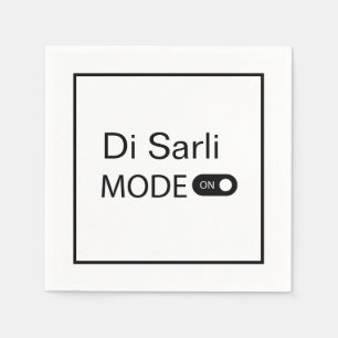 Di Sarli Modus lustiger Tanguero Tango Marathon  Serviette