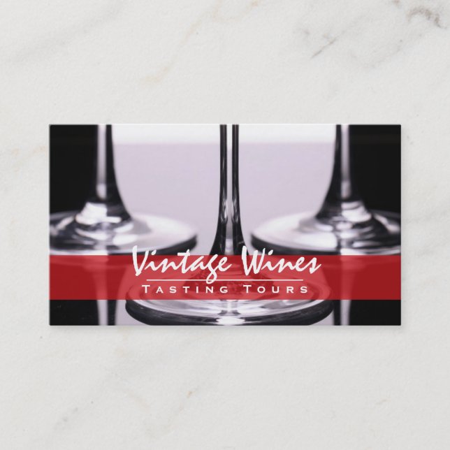 Di Vino | VINTAG III Visitenkarte (Vorderseite)