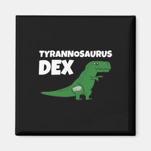 Dia-Be-T-Shirts Tyrannosaurus Dex Diabetes Bewusst Magnet