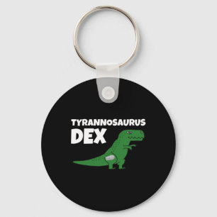 Dia-be-T-Shirts Tyrannosaurus Dex Diabetes Bewusst Schlüsselanhänger