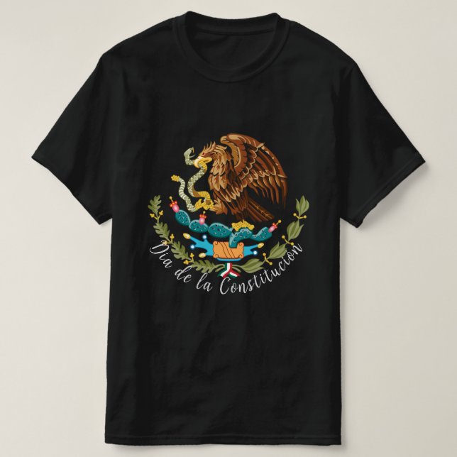 Día de la Constitución (Mexiko) T-Shirt (Design vorne)