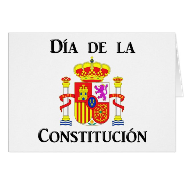 Día de la Constitución - Spanien (Vorderseite (Horizontal))