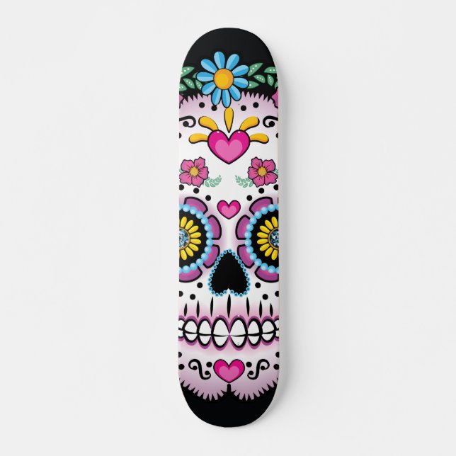 Dia de los Muerto Skateboard (Vorne)