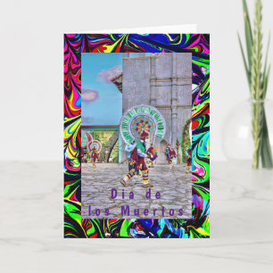 Dia de los Muertos, 5" x 7" Faltkarte Karte