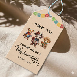 Dia De Los Muertos Alebrije Bears Gift Tag Geschenkanhänger