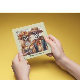 Dia de los Muertos Aquarellmärchen Einladung