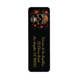 Dia de los Muertos bemalt Schädel anpassbar