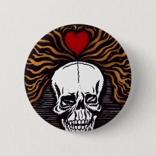 Día de Los Muertos Button