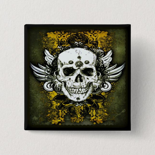 Dia de los muertos Button (Vorderseite)