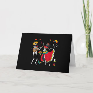 Dia De los Muertos Day Tode 2020 Schädeltanz Karte