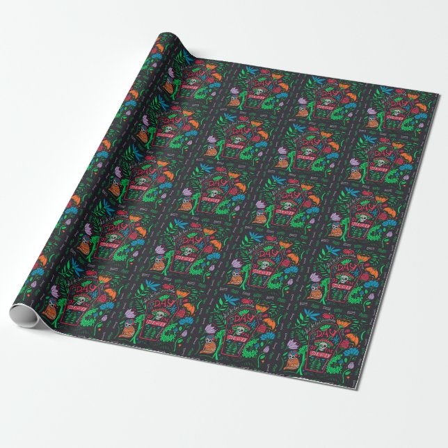 Dia de los Muertos: Festive Card Set Geschenkpapier (Ungerollt)