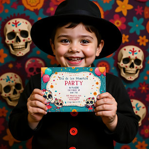 💀 Dia de los Muertos Fiesta Einladung