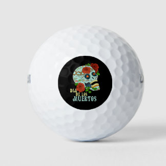 Dia de los muertos golfball