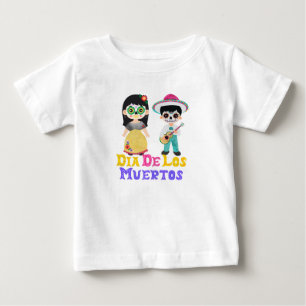 Dia De Los Muertos Kids Baby T-shirt