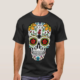 Dia de Los Muertos Kostüm Sugar Skull Shirt Men W