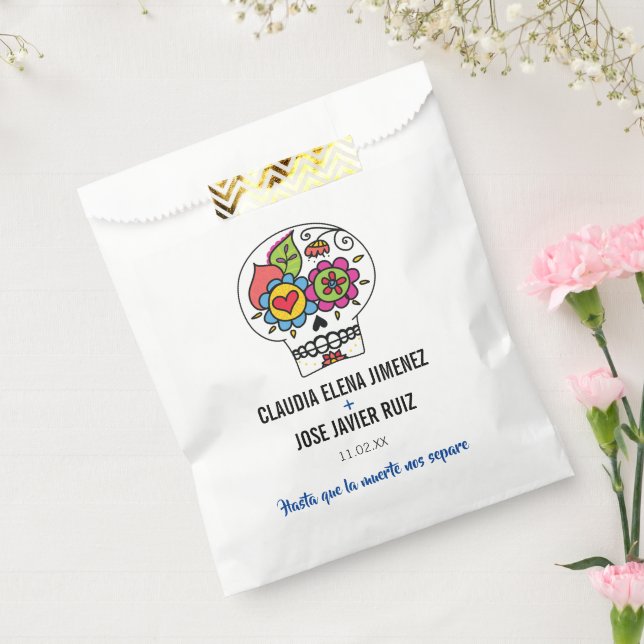 Dia de Los Muertos Leckerei Bags Geschenktütchen (Versiegelt)