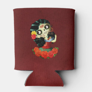 Dia de Los Muertos Lovely Mexican Catrina Girl Dosenkühler