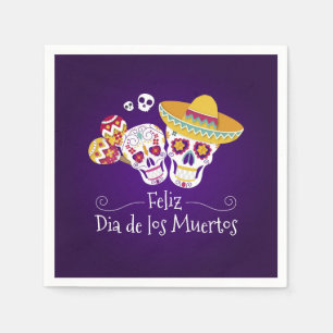 Dia de los Muertos  Neapel Serviette