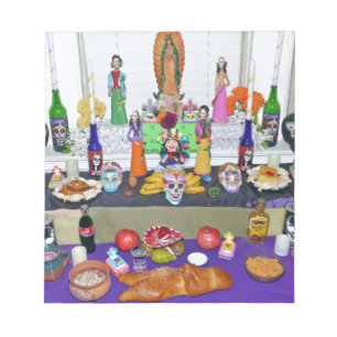 Dia de los Muertos Notizblock