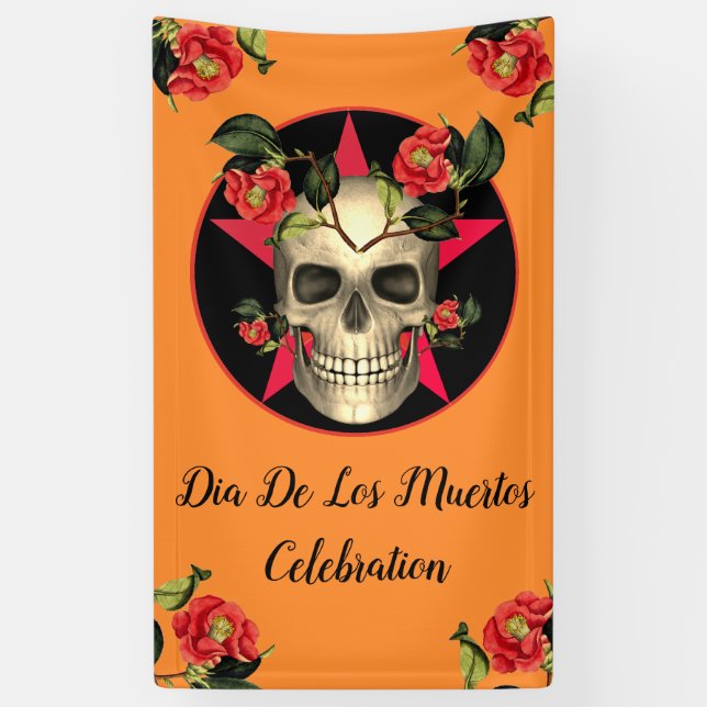 Dia De Los Muertos Party Banner (Vertikal)