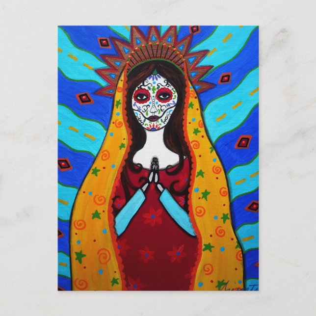 DIA DE LOS MUERTOS POSTKARTE (Vorderseite)