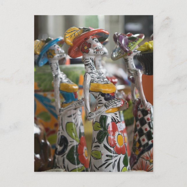 Dia De Los Muertos Postkarte (Vorderseite)