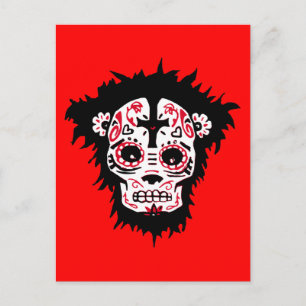 dia de los muertos postkarte