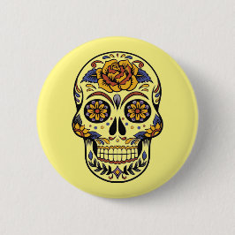 Dia de los muertos — Schaltfläche "Zuckerschädel" Button