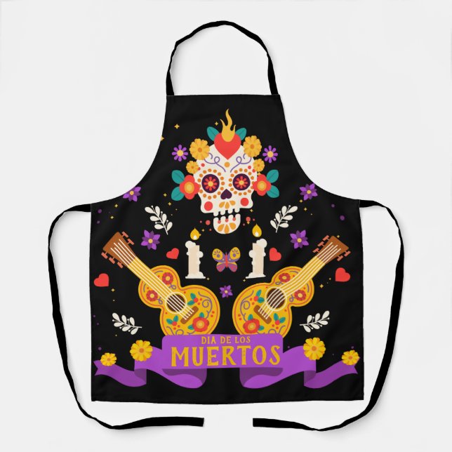 Dia de los muertos schürze (Vorderseite)