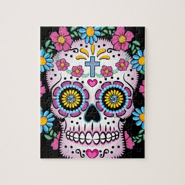 Dia de Los Muertos Skull (Vertikal)
