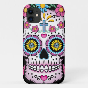 Dia de Los Muertos Skull iPhone 11 Hülle