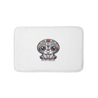 Dia De Los Muertos Sloth Active T - Shirt Badematte