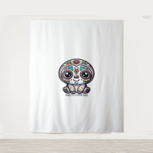 Dia De Los Muertos Sloth Active T - Shirt Wandteppich