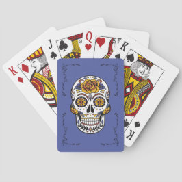 Dia de los Muertos Sugar Skull Spielkarten