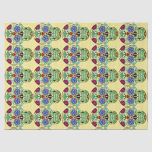 Dia de los Muertos Sugar Skull Tissue Wrap Seidenpapier