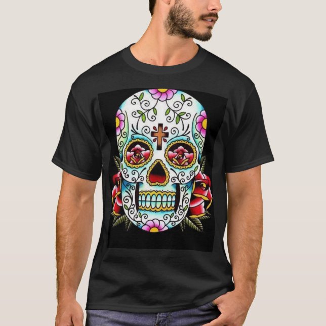 Dia De Los Muertos T-Shirt (Vorderseite)