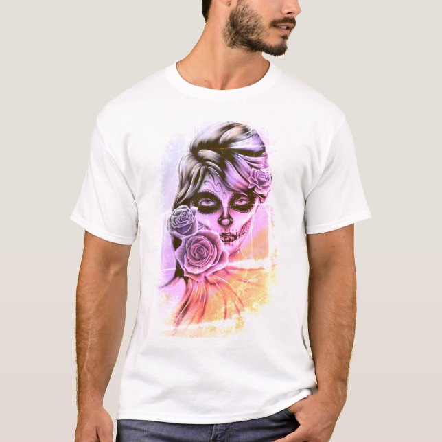 Dia De Los Muertos T-Shirt (Vorderseite)