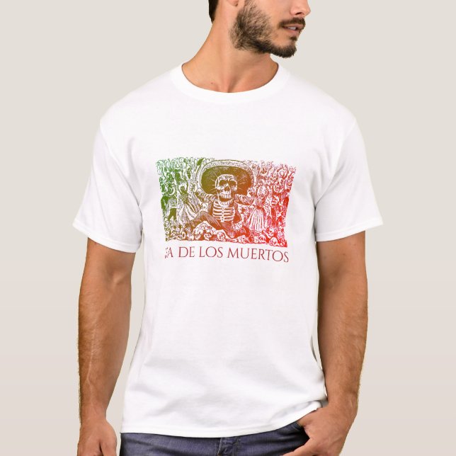 Dia De Los Muertos T-Shirt (Vorderseite)