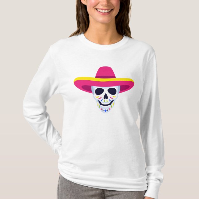 Dia De Los Muertos T-Shirt (Vorderseite)