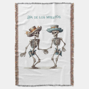 Dia de los Muertos tanzende Skelette anpassbar Decke
