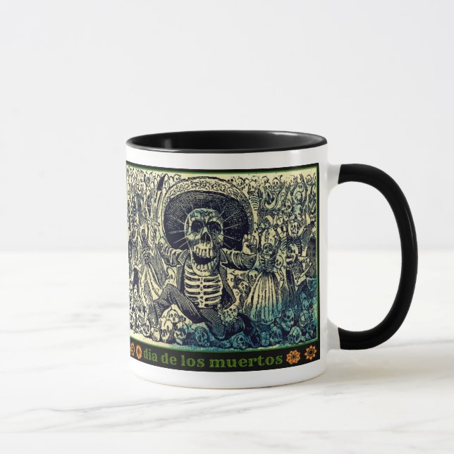 Dia De Los Muertos Tasse (Rechts)