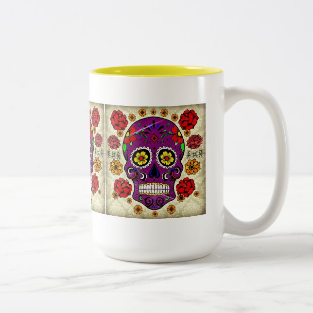 Dia De Los Muertos Tasse (Rechts)