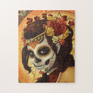 Dia De Los Muertos Throw Pillow