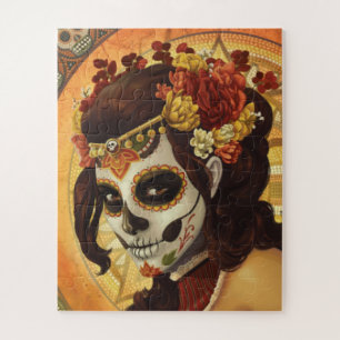 Dia De Los Muertos Throw Pillow