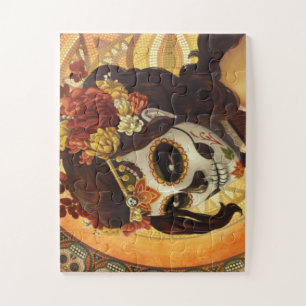 Dia De Los Muertos Throw Pillow